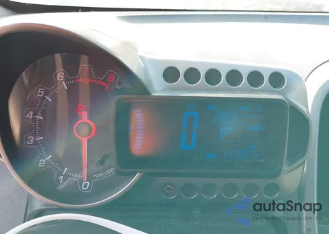 2012 Chevrolet Sonic 2Lt из США, поврежденный, VIN 1G1JC5SHXC4202619